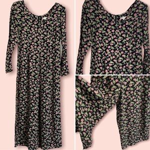 The Limited 90s Floral Jumpsuit